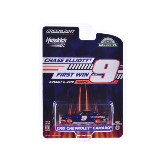 1/64 1969 CHEVROLET CAMARO CHASE ELLIOT NO.9 FIRST WIN TRIBUTE AUG 2018 30494