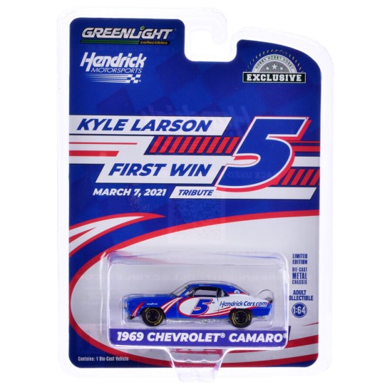 1/64 1969 CHEVROLET CAMARO KYLE LARSON NO.5 FIRST WIN TRIBUTE MARCH 2021 30495