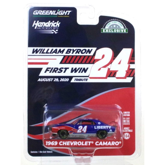 1/64 1969 CHEVROLET CAMARO WILLIAM BYRON NO.24 FIRST WIN TRIBUTE AUG 2020 30496