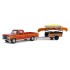 1/64 1978 FORD F-150 RANGER EXPLORER WITH CANOE TRAILER RACK AND KAYAK 32310-B