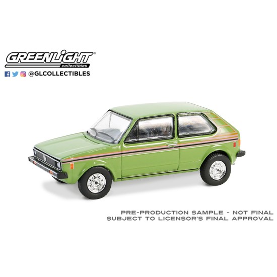 1/64 CLUB VEE-DUB SERIES 19 - 1979 VOLKSWAGEN RABBIT - BALI GREEN 36100-E