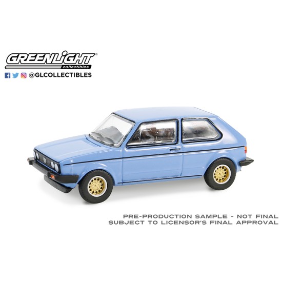 1/64 CLUB VEE-DUB SERIES 19 - 1982 VOLKSWAGEN GOLF - MONACO BLUE 36100-F