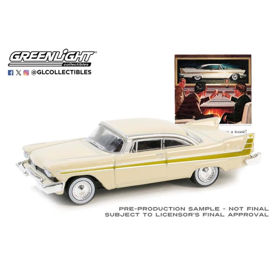 GL39140-B - 1/64 VINTAGE AD CARS SERIES 10 - 1957 PLYMOUTH FURY SOLID PACK