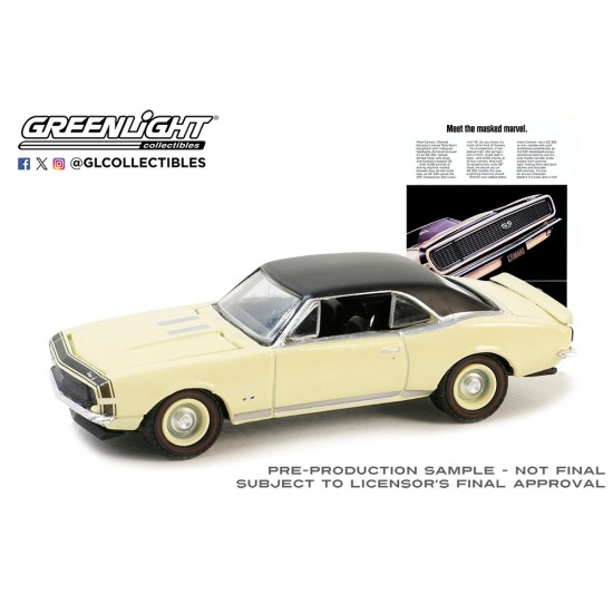 GL39140-C - 1/64 VINTAGE AD CARS SERIES 10 - 1967 CHEVROLET CAMARO SS/RS SOLID PACK