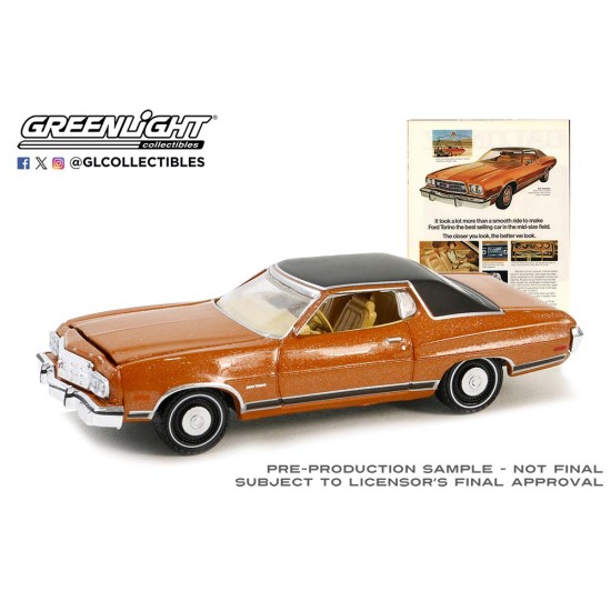 GL39140-E - 1/64 VINTAGE AD CARS SERIES 10 - 1973 FORD GRAN TORINO SOLID PACK