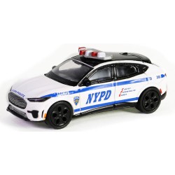 1/64 2022 FORD MUSTANG MACH-E GT - NEW YORK CITY POLICE DEPT (NYPD) 43030-F 1/64 2022 FORD MUSTANG MACH-E GT - NEW YORK CITY POLICE DEPT (NYPD) 43030-F