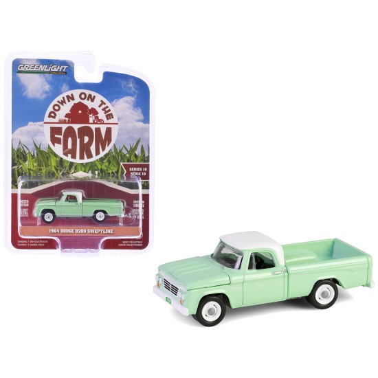 1/64 DOWN ON THE FARM SERIES 10 -1964 DODGE D-200 SWEPTLINE 48100-B