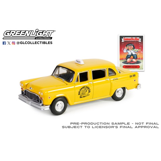 GL54100-A - 1/64 GARBAGE PAIL KIDS SERIES 6 - POPPY FICTION - 1964 CHEVROLET CHEVILLE CONVERTIBLE SOLID PACK