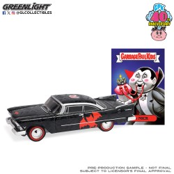 1/64 GARBAGE PAIL KIDS SERIES 9 - 40TH ANNIVERSARY - 1957 PLYMOUTH SAVOY - NASTY NICK