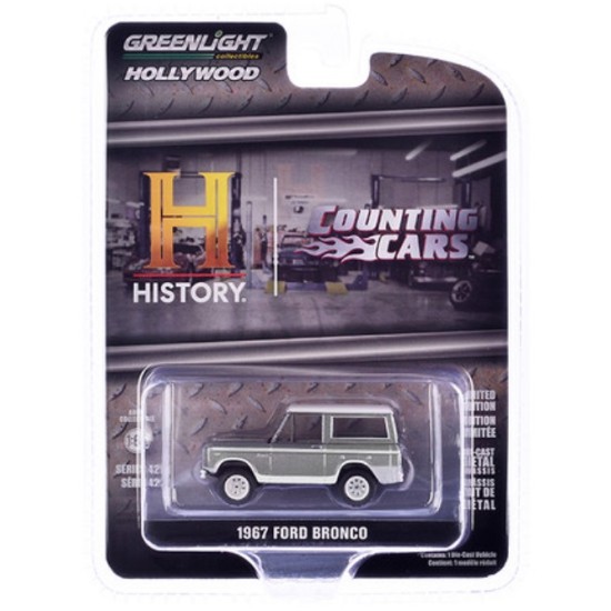 1/64 HOLLYWOOD SERIES 42 - COUNTING CARS 1967 FORD BRONCO 62030-E