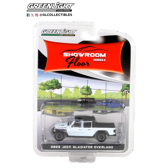 1/64 SHOWROOM FLOOR 2023 JEEP GLADIATOR OVERLAND LIMITED EDITION EARL CLEAR COAT