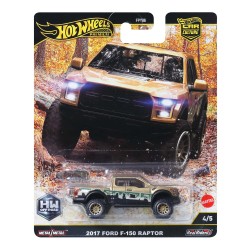 HOT WHEELS HW OFF ROAD 2017 FORD F-150 RAPTOR 4/5 JBK70 HOT WHEELS HW OFF ROAD 2017 FORD F-150 RAPTOR 4/5 JBK70