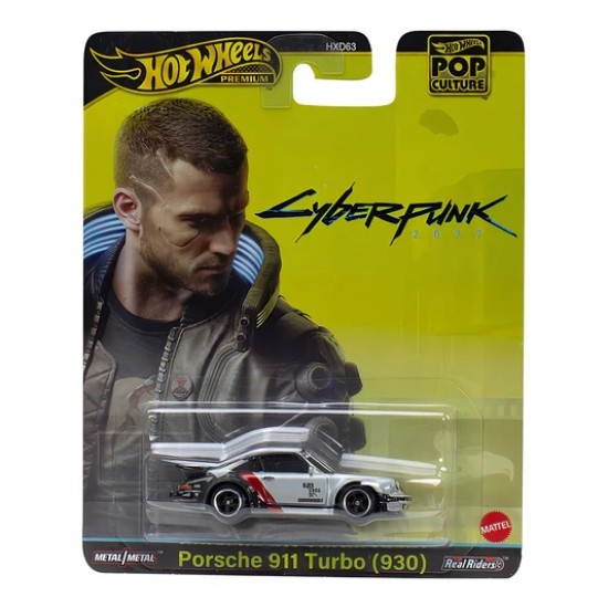 HOT WHEELS POP CULTURE CYBERPUNK 2077 PORSCHE 911 TURBO (930) HXD95