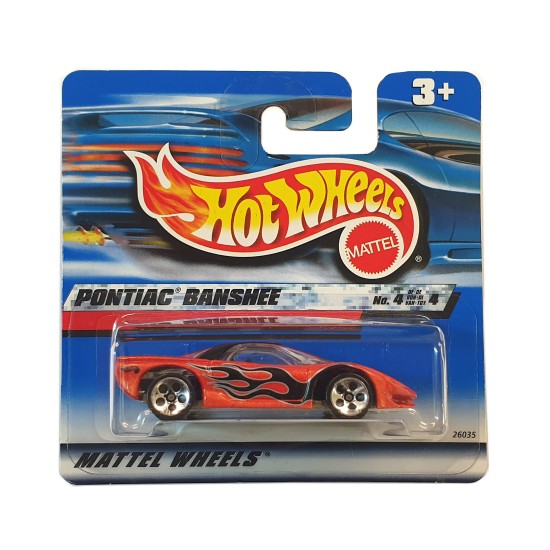 HOT WHEELS 2000 MODELS 1/64 PONTIAC BANSHEE CCO 4/4 #032 26035