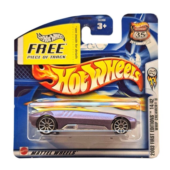 HOT WHEELS 2003 FIRST EDITIONS 14/42 WHIP CREAMER II #026 PURPLE 56366
