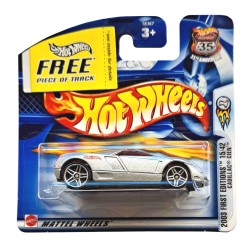 HOT WHEELS 2003 FIRST EDITIONS 15/42 CADILLAC CIEN #027 SILVER 56367 HOT WHEELS 2003 FIRST EDITIONS 15/42 CADILLAC CIEN #027 SILVER 56367