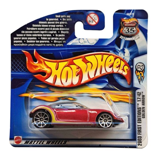 HOT WHEELS 2003 FIRST EDITIONS 17/42 GOLDEN ARROW #029 56370