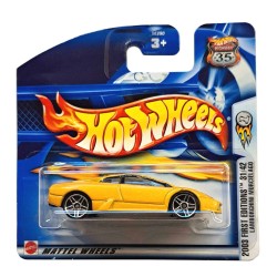 HOT WHEELS 2003 FIRST EDITIONS 31/42 LAMBORGHINI MURCIELAGO #031 YELLOW 56390