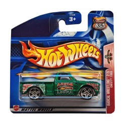 HOT WHEELS 2003 RADICAL WRESTLERS 2/5 CHEVY 1969 #091 GREEN 57228