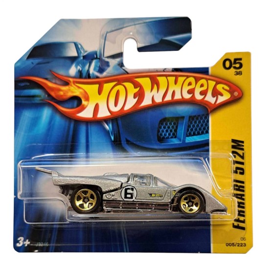HOT WHEELS 2006 RELEASE FERRARI 512M 05/38 005/223 HOT WHEELS 2006 RELEASE FERRARI 512M 05/38 005/223
