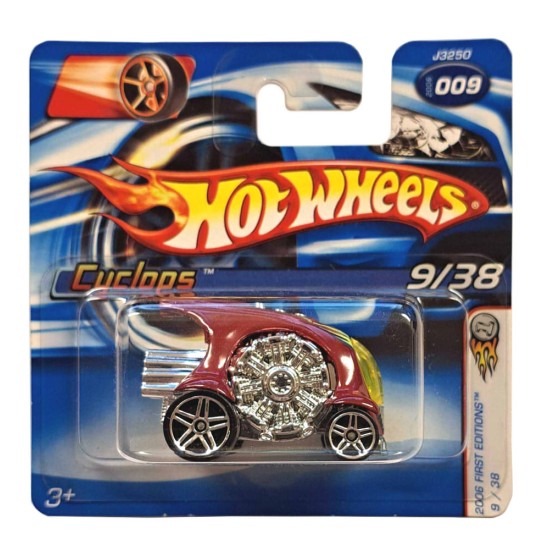 HOT WHEELS 2006 FIRST EDITIONS 9/38 CYCLOPS #009 J3250 HOT WHEELS 2006 FIRST EDITIONS 9/38 CYCLOPS #009 J3250