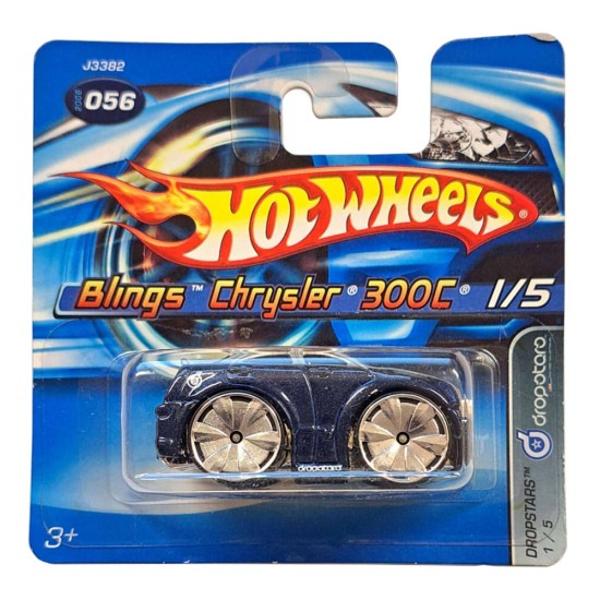 HOT WHEELS 2006 DROPSTARS 1/5 BLINGS CHRYSLER 300C #056 J3382 HOT WHEELS 2006 DROPSTARS 1/5 BLINGS CHRYSLER 300C #056 J3382