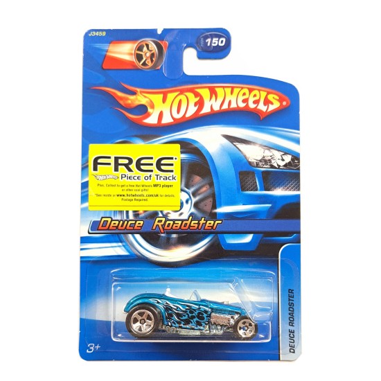 HOT WHEELS 2006 RELEASE DEUCE ROADSTER LONG CARD No.150 J3459