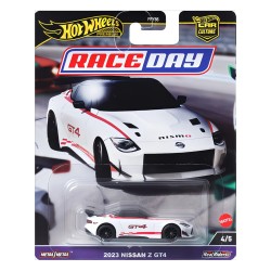HOT WHEELS RACE DAY 2023 NISSAN Z GT4 4/5 HRV73 HOT WHEELS RACE DAY 2023 NISSAN Z GT4 4/5 HRV73