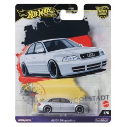 HOT WHEELS CAR CULTURE WORLD TOUR AUDI S4 QUATTRO 5/5 HRV81