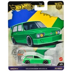 HOT WHEELS CAR CULTURE WORLD TOUR VOLKSWAGEN BRASILIA 4/5 HRV82 HOT WHEELS CAR CULTURE WORLD TOUR VOLKSWAGEN BRASILIA 4/5 HRV82