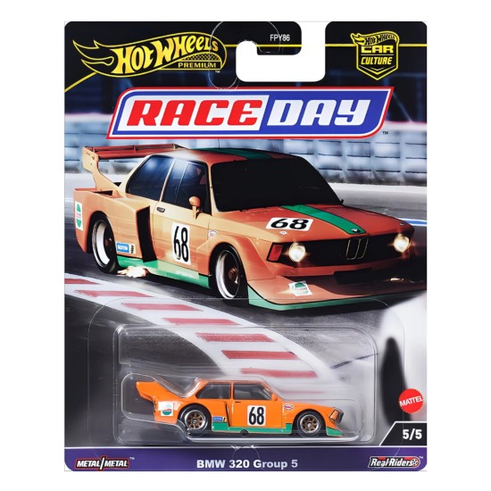 HOT WHEELS RACE DAY BMW 320 GROUP 5 5/5 HRV94