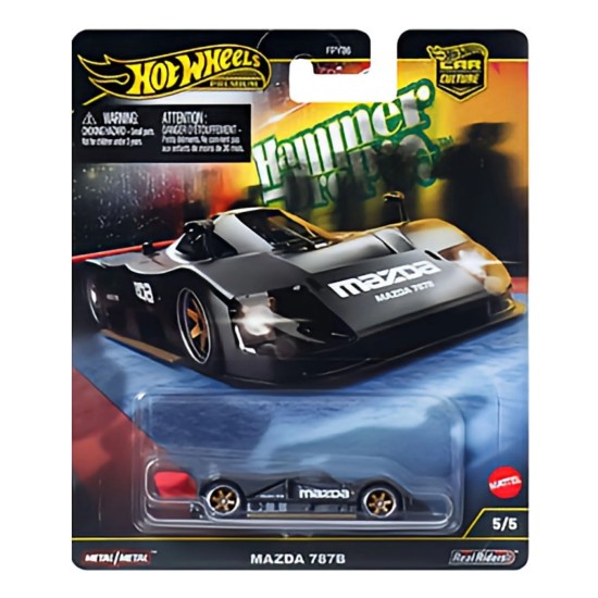 HOT WHEELS PREMIUM HAMMER DROPS MAZDA 787B 5/5 HRW08