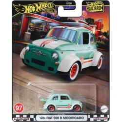 HOT WHEELS BOULEVARD '60s FIAT 500 D MODIFICADO #97 HRT65