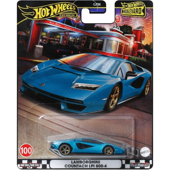 HOT WHEELS BOULEVARD LAMBORGHINI COUNTACH LPI 800-4 #100 HRT70