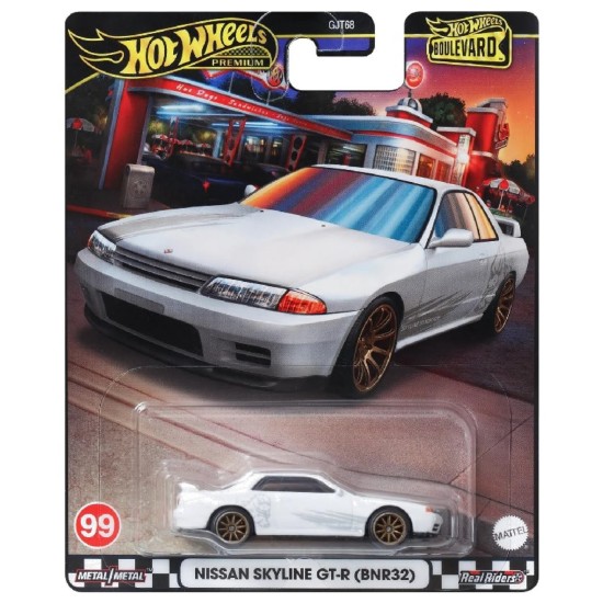 HOT WHEELS BOULEVARD NISSAN SKYLINE GT-R (BNR32) #99 HRT74