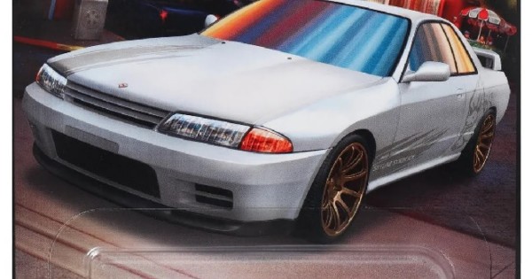 Hot Wheels - Nissan Skyline GT-R (BNR32) - Modèle HRT74 - Neuf - Collection