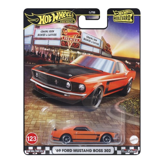 HOT WHEELS BOULEVARD '69 FORD MUSTANG BOSS 302 #123 JBL20