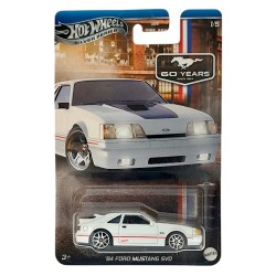 HOT WHEELS FORD MUSTANG 60 YEARS '84 FORD MUSTANG SVO 1/5 JBY50 HOT WHEELS FORD MUSTANG 60 YEARS '84 FORD MUSTANG SVO 1/5 JBY50