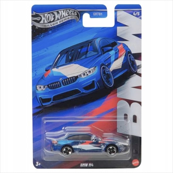 HOT WHEELS SILVER SERIES BMW M4 4/5 JBY57
