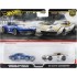 HOT WHEELS 2 PACK CUSTOM CORVETTE SINGRAY COUPE AND '68 COPO CORVETTE HRR80