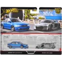 HOT WHEELS 2 PACK AUDI S4 QUATTRO AND AUDI R8 LMS JDY82