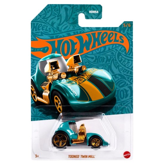 HOT WHEELS PEARL AND CHROME TOONED TWIN MILL 5/6 HVX08