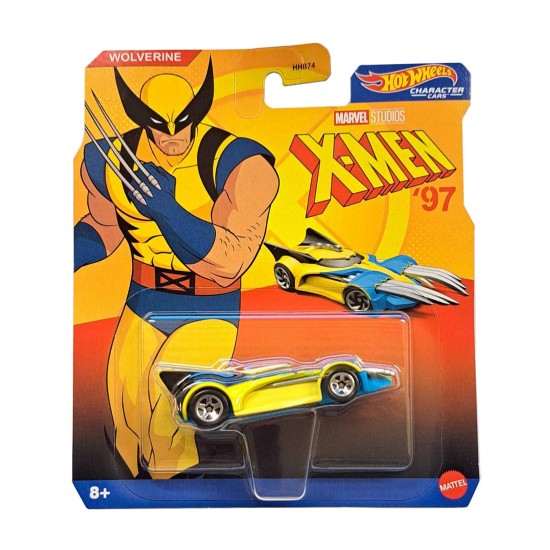 HOT WHEELS CHARACTER CARS X-MEN '97 WOLVERINE HNP03