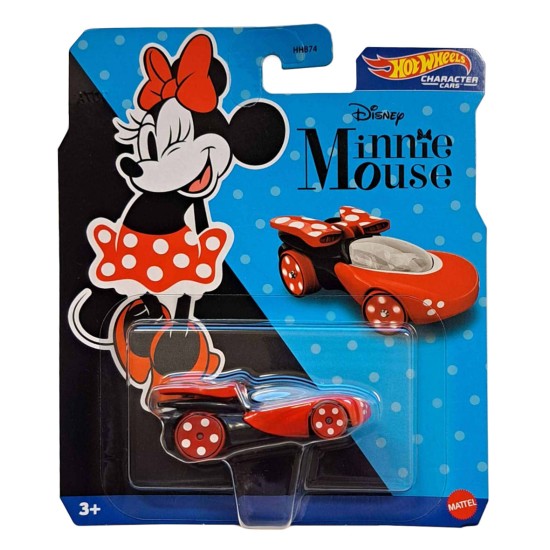 HOT WHEELS CHARACTER CARS MINNIE MOUSE HXC89