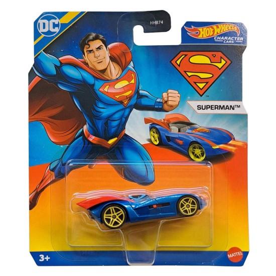 HOT WHEELS CHARACTER CARS SUPERMAN HXC92