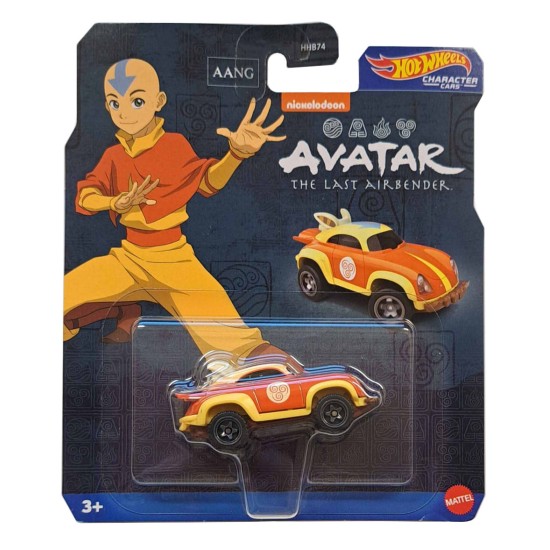 HOT WHEELS CHARACTER CARS AVATAR THE LAST AIRBENDER AANG HXD02