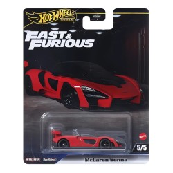 HOT WHEELS FAST AND FURIOUS MCLAREN SENNA 5/5 JBL92 HOT WHEELS FAST AND FURIOUS MCLAREN SENNA 5/5 JBL92
