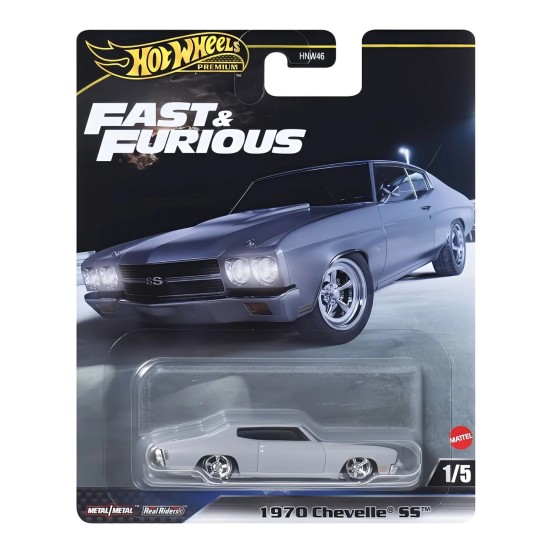 HOT WHEELS FAST AND FURIOUS 1970 CHEVELLE SS 1/5 JBL94