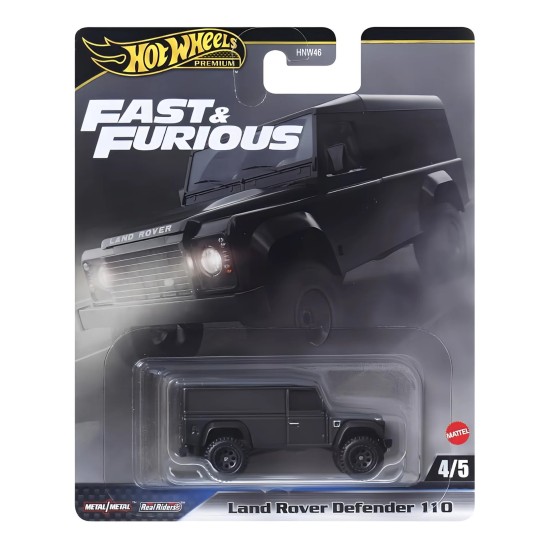 HOT WHEELS FAST AND FURIOUS LAND ROVER DEFENDER 110 4/5 JBL98