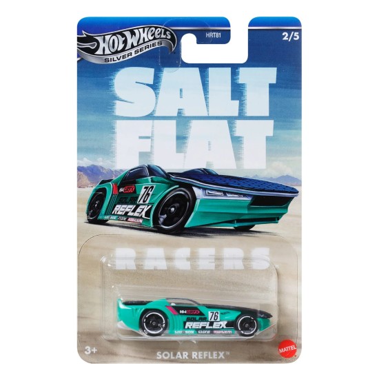 HOT WHEELS SILVER SERIES SALT FLAT RACERS SOLAR REFLEX 2/5 JBY82